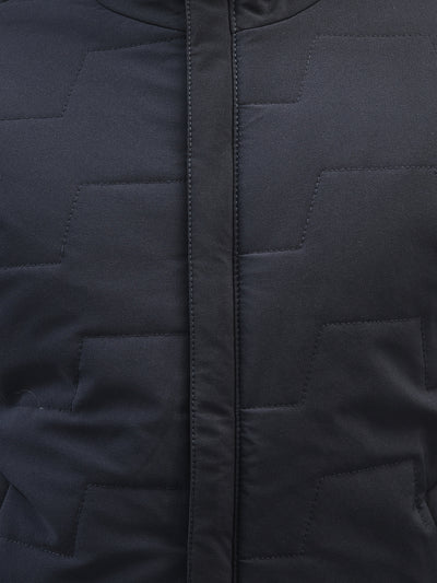 Navy Blue Puffer Jacket-Boys Jackets-Crimsoune Club