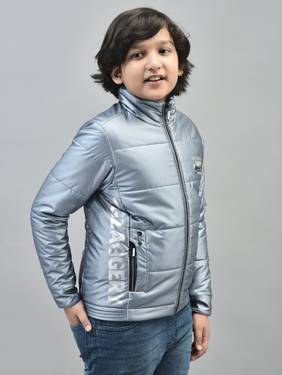 Blue Puffer Jacket-Boys Jackets-Crimsoune Club