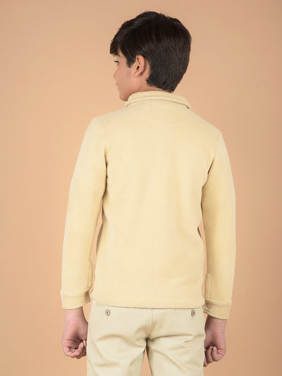 Beige Corduroy Shacket-Boys Shackets-Crimsoune Club