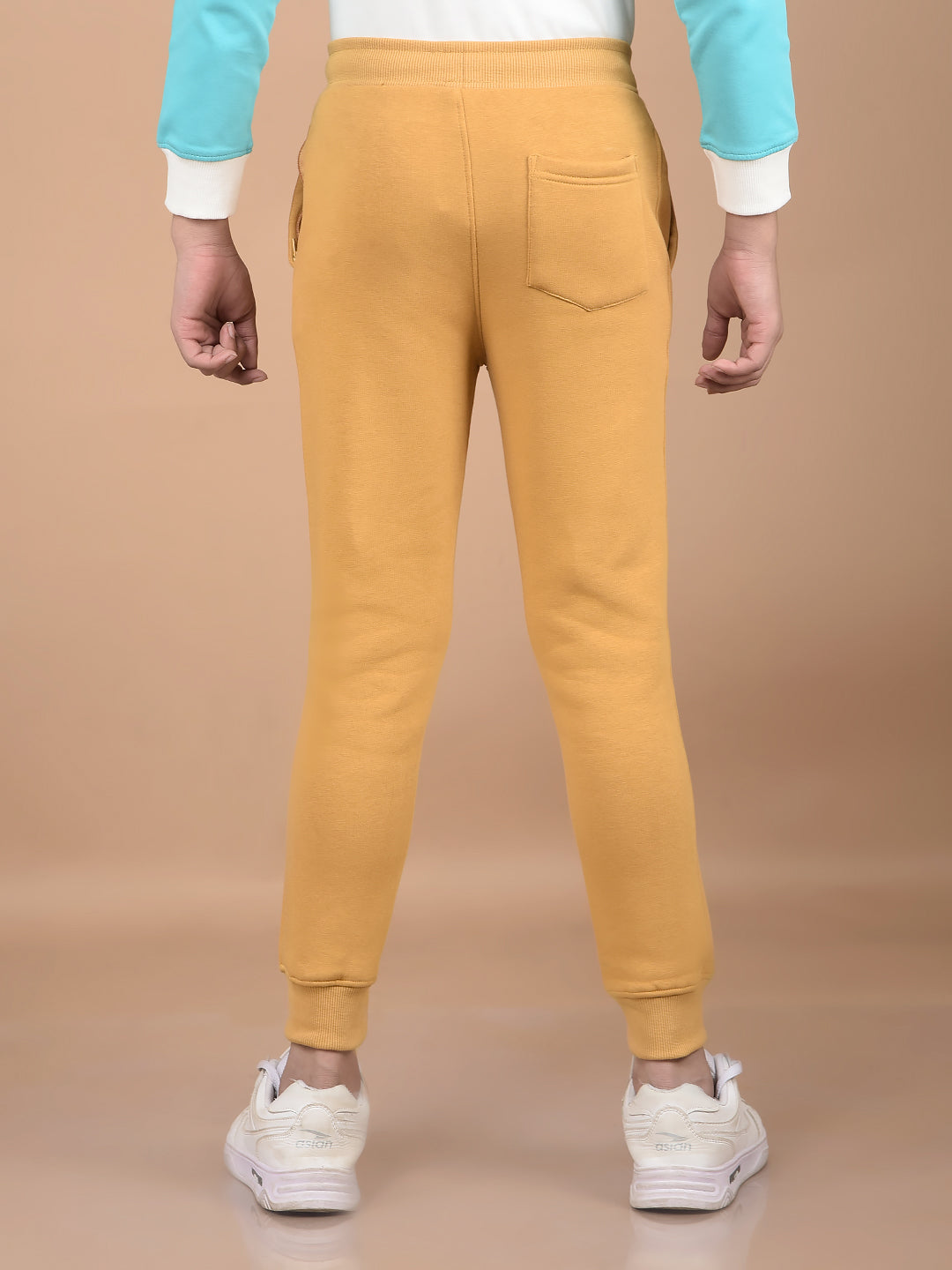 Mustard Joggers-Boys Joggers-Crimsoune Club