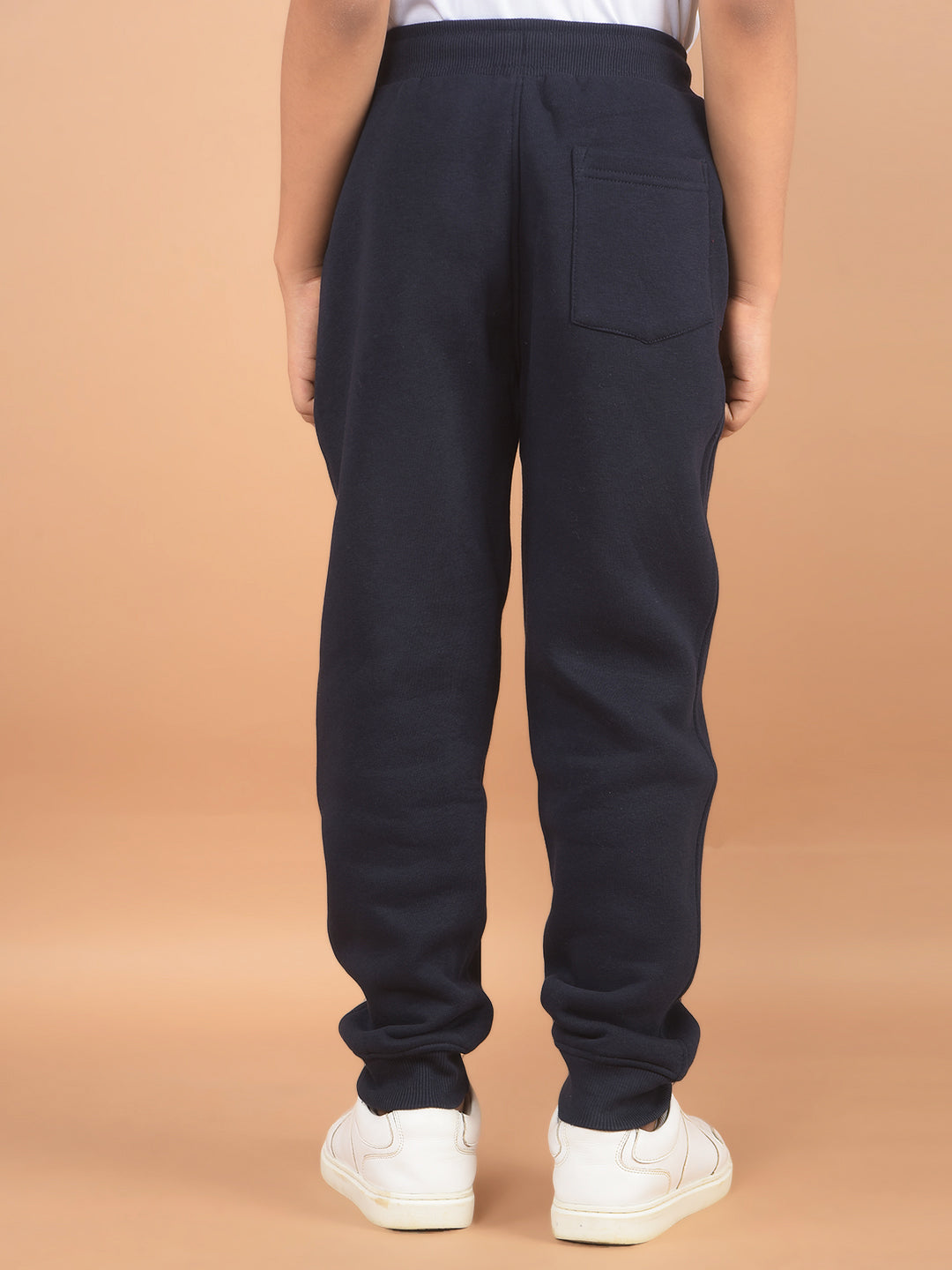 Navy Blue Joggers-Boy Joggers-Crimsoune Club