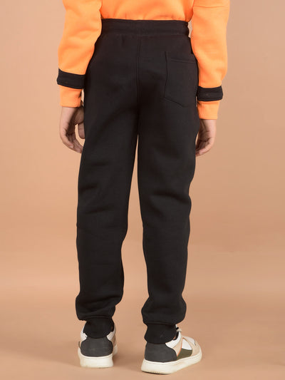 Black Joggers-Boys Joggers-Crimsoune Club