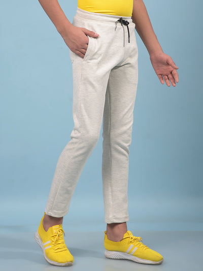 Grey Trackpants-Boys Trackpants-Crimsoune Club