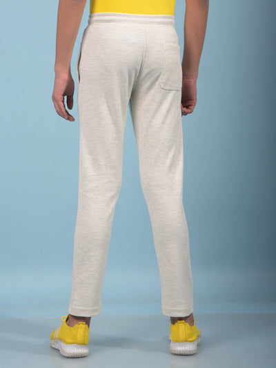 Grey Trackpants-Boys Trackpants-Crimsoune Club