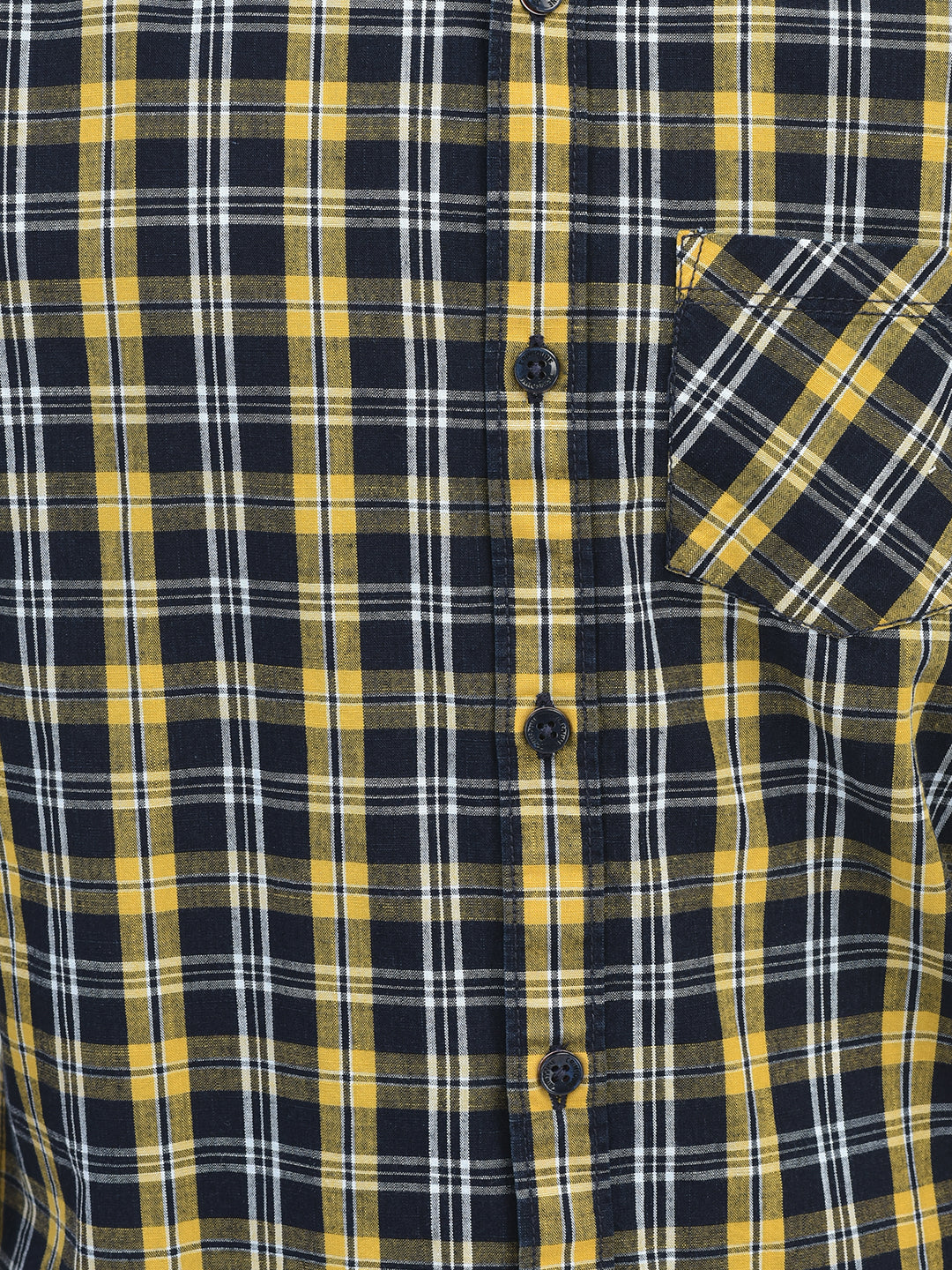 Checked Yellow Shirt-Boys Shirts-Crimsoune Club