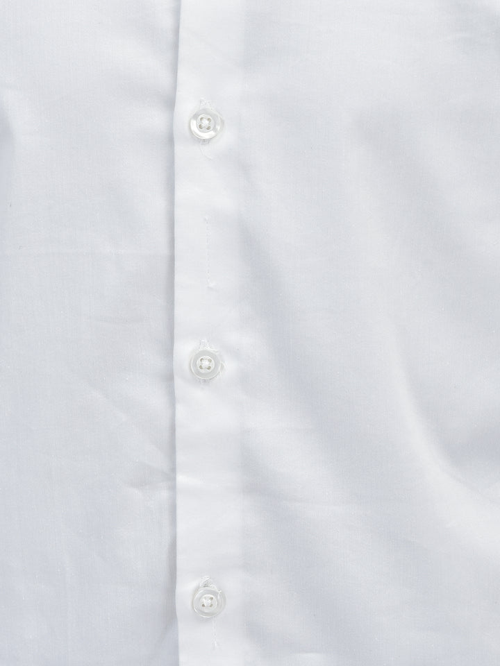 White Shirt-Boys Shirts-Crimsoune Club