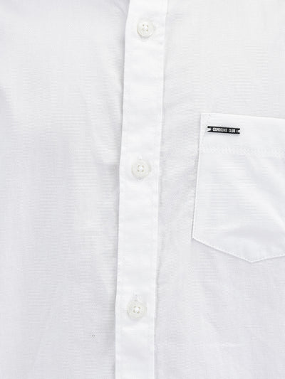 White Shirt-Boys Shirts-Crimsoune Club