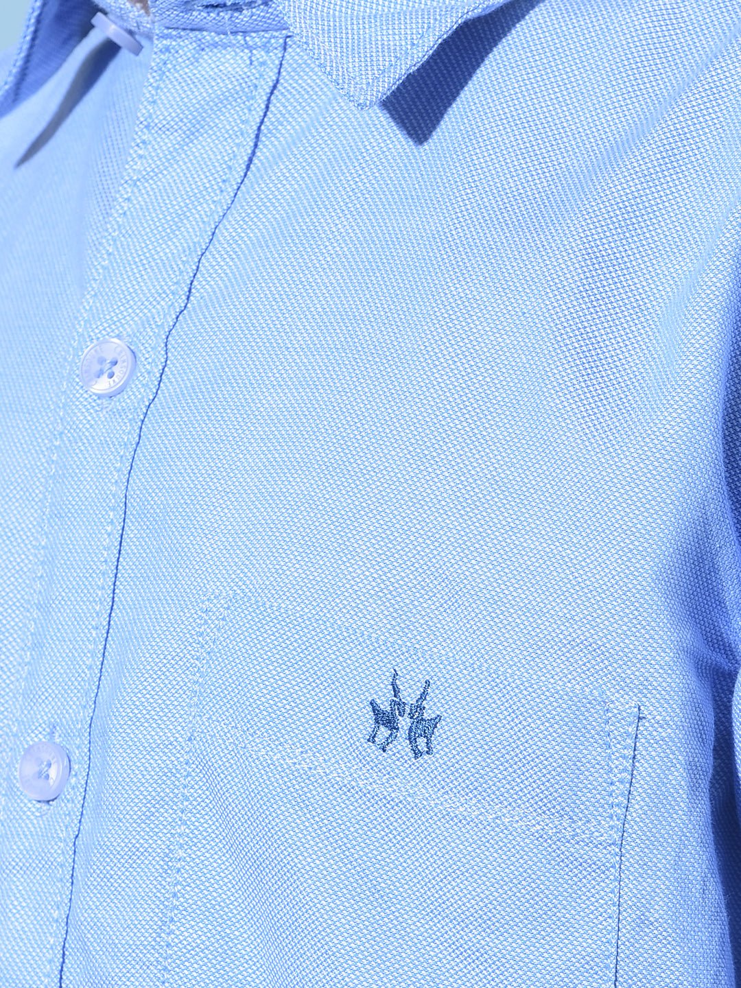 Blue Shirt-Boys Shirts-Crimsoune Club