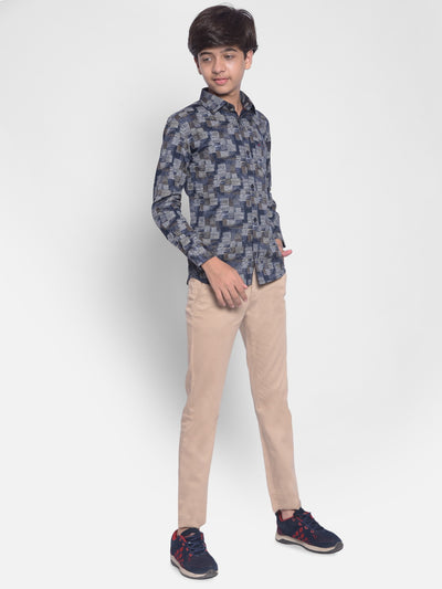 Multi Color Printed Shirt-Boys Shirts-Crimsoune Club