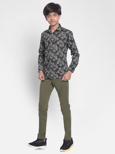 Multi Color Printed Shirt-Boys Shirts-Crimsoune Club