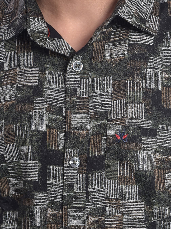 Multi Color Printed Shirt-Boys Shirts-Crimsoune Club