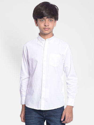 White Shirt-Boy Shirts-Crimsoune Club