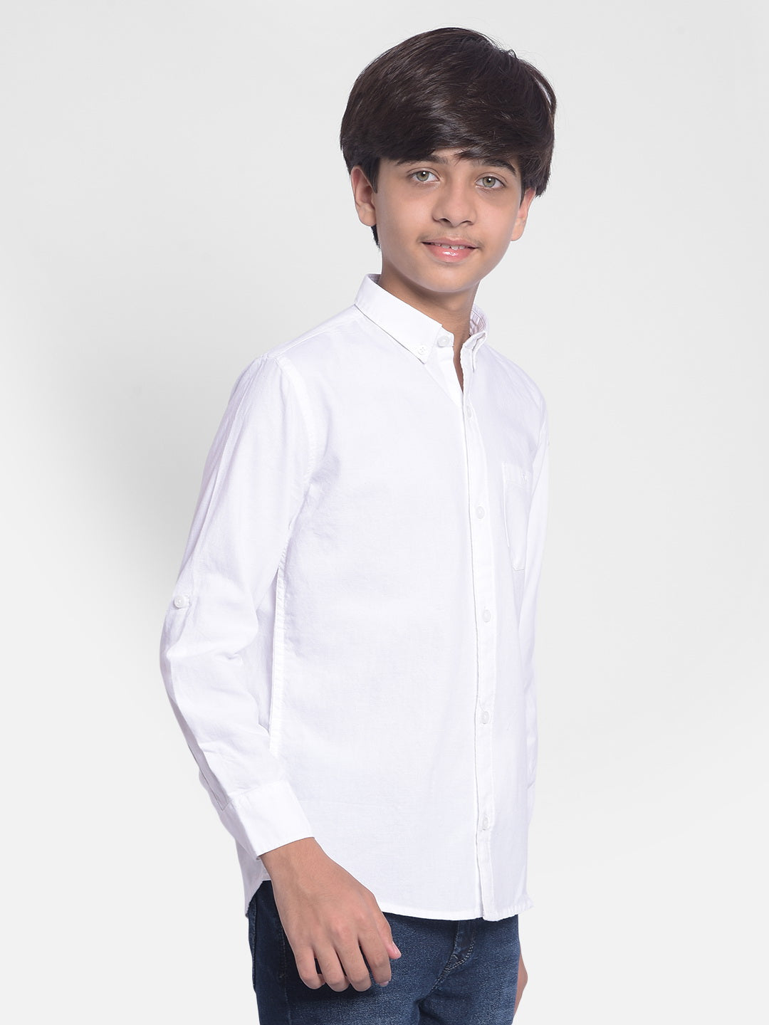White Shirt-Boy Shirts-Crimsoune Club