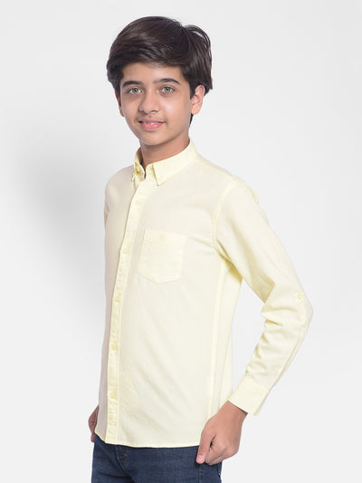 Yellow Shirt-Boy Shirts-Crimsoune Club