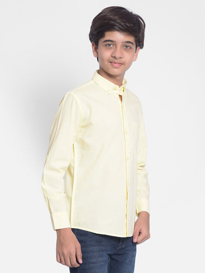 Yellow Shirt-Boy Shirts-Crimsoune Club