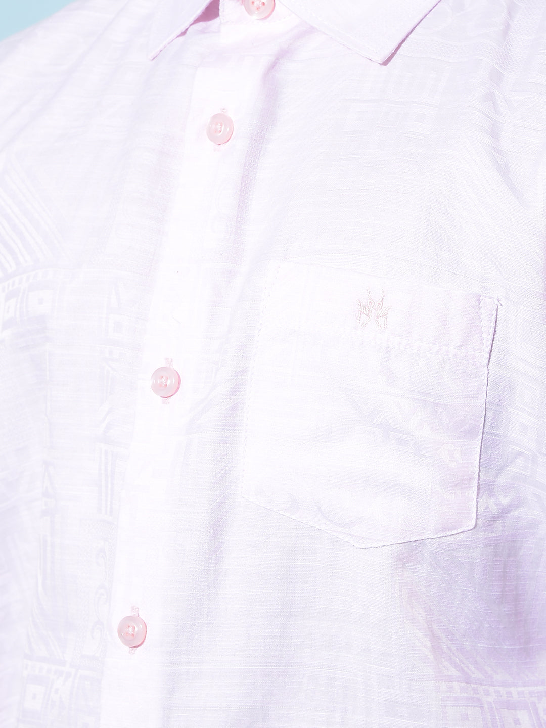 Pink Printed Shirt-Boys Shirts-Crimsoune Club