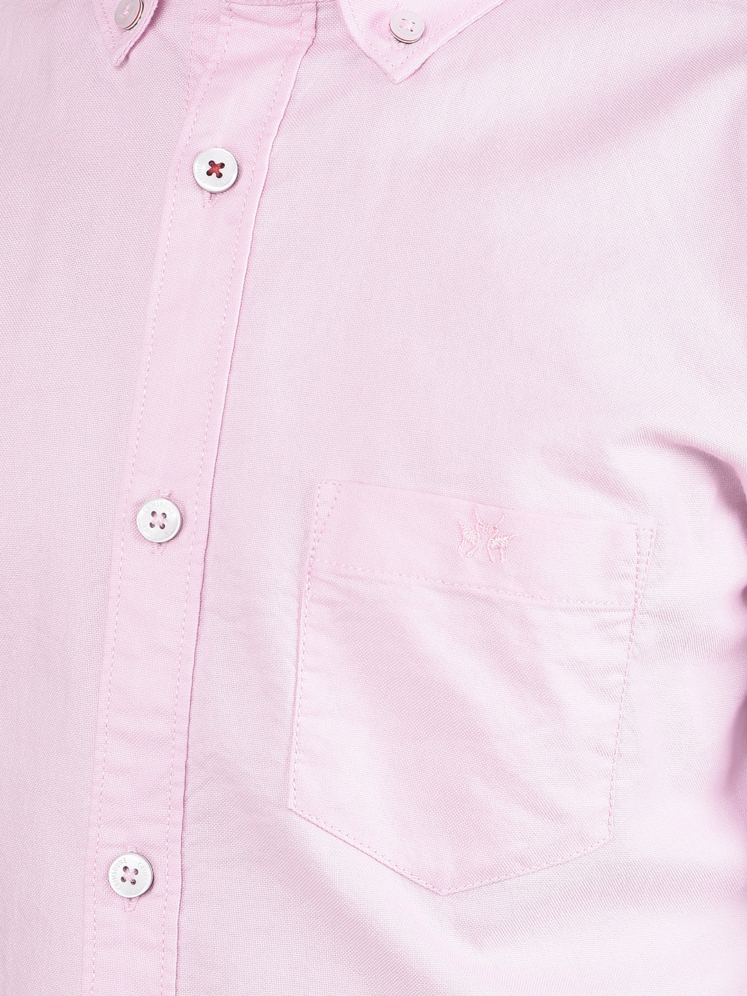 Pink Button Down Collar 100% Cotton Shirt-Boys Shirts-Crimsoune Club