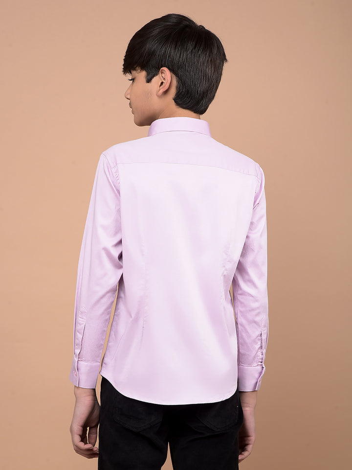 Purple Shirt-Boys Shirts-Crimsoune Club