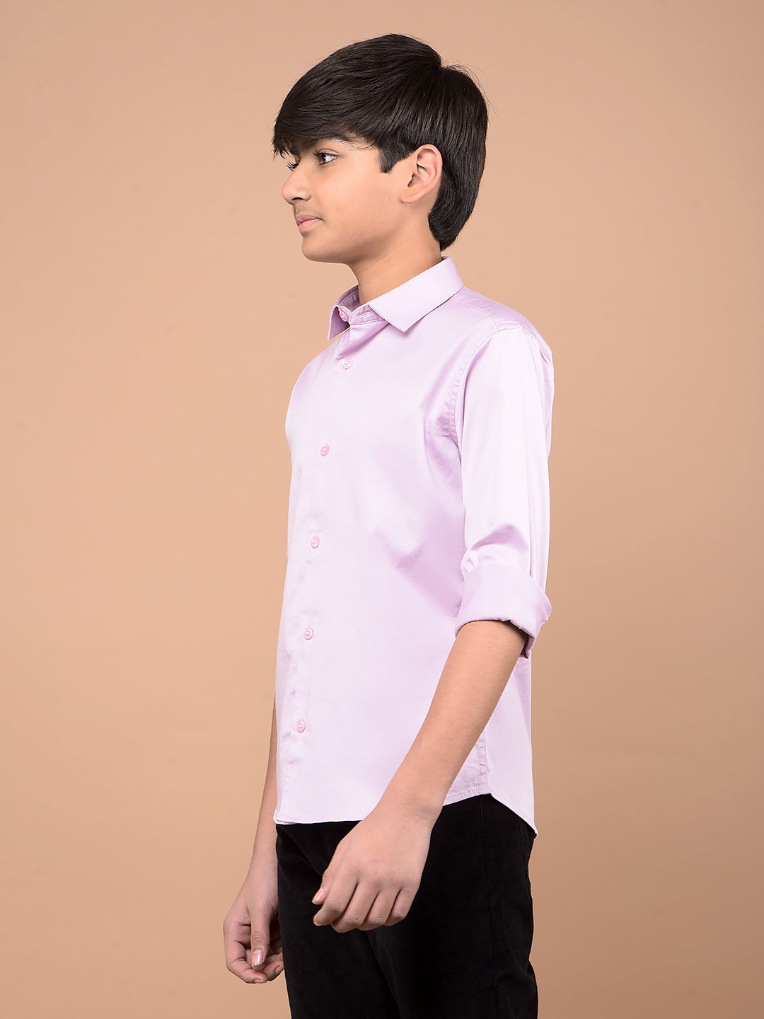 Purple Shirt-Boys Shirts-Crimsoune Club