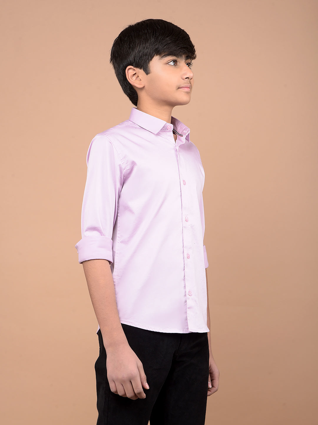 Purple Shirt-Boys Shirts-Crimsoune Club