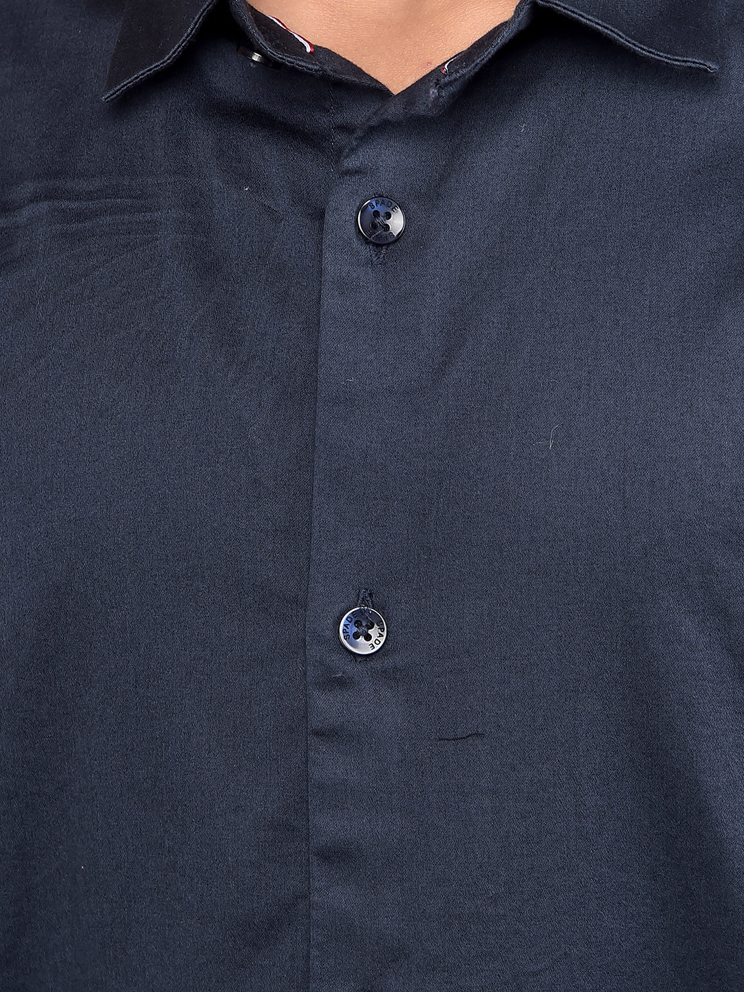 Navy Blue Shirt-Boys Shirts-Crimsoune Club