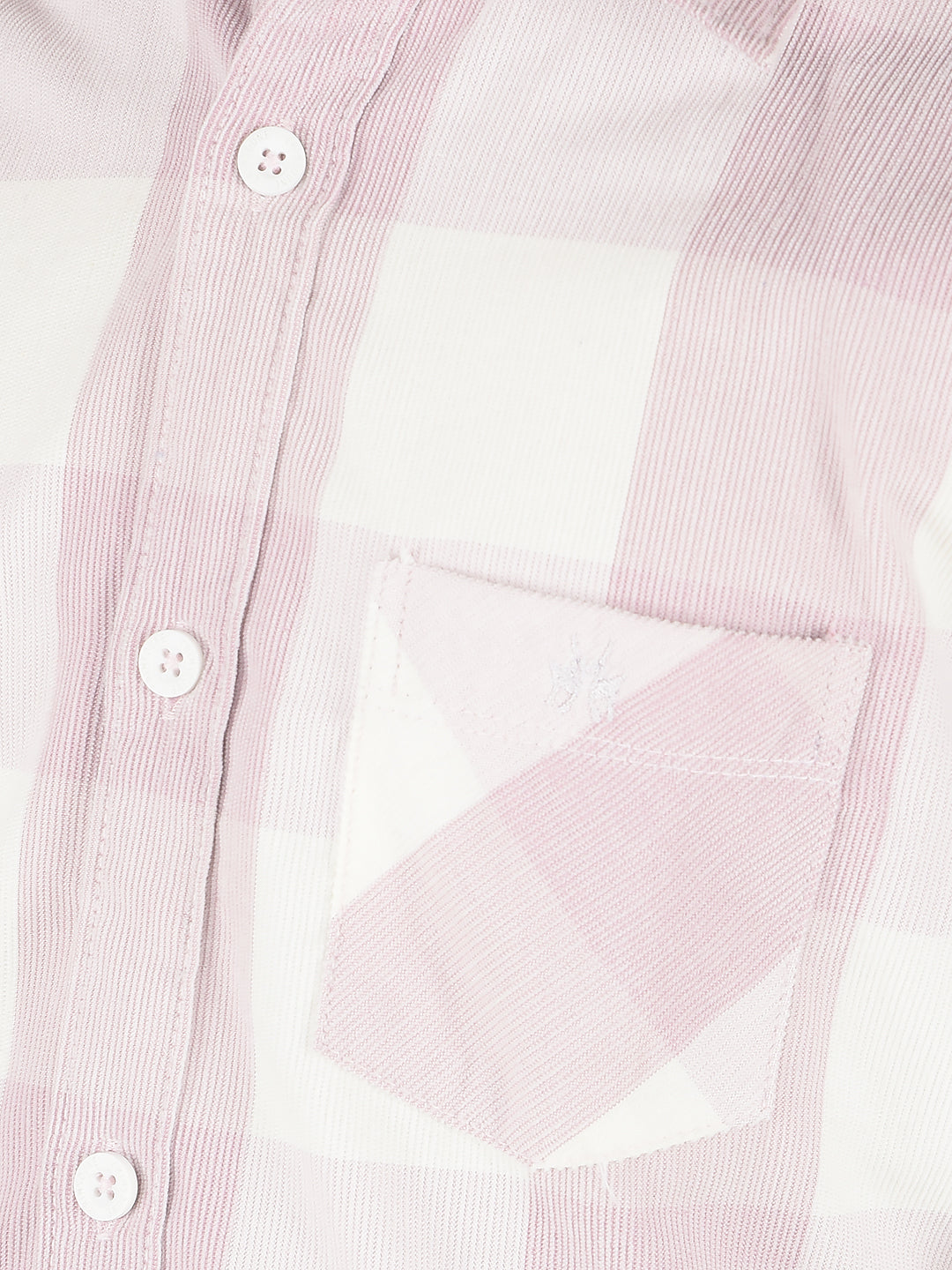 Pink Checked Knitted Shirt-Boys Shirts-Crimsoune Club