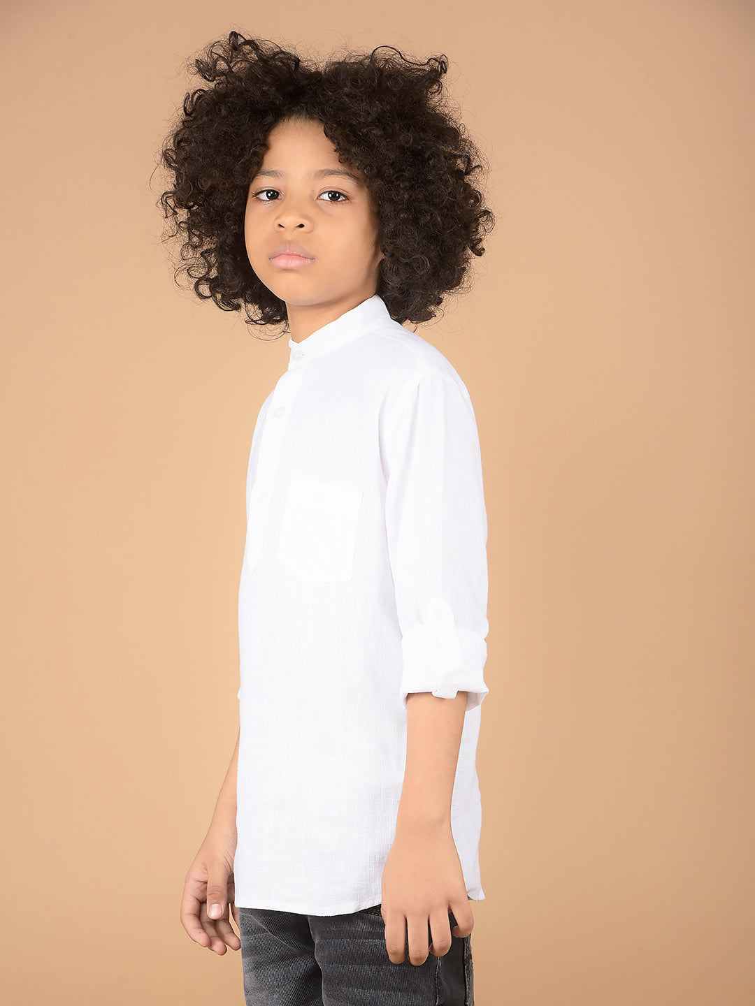 White Linen Kurta-Boys Kurtas-Crimsoune Club