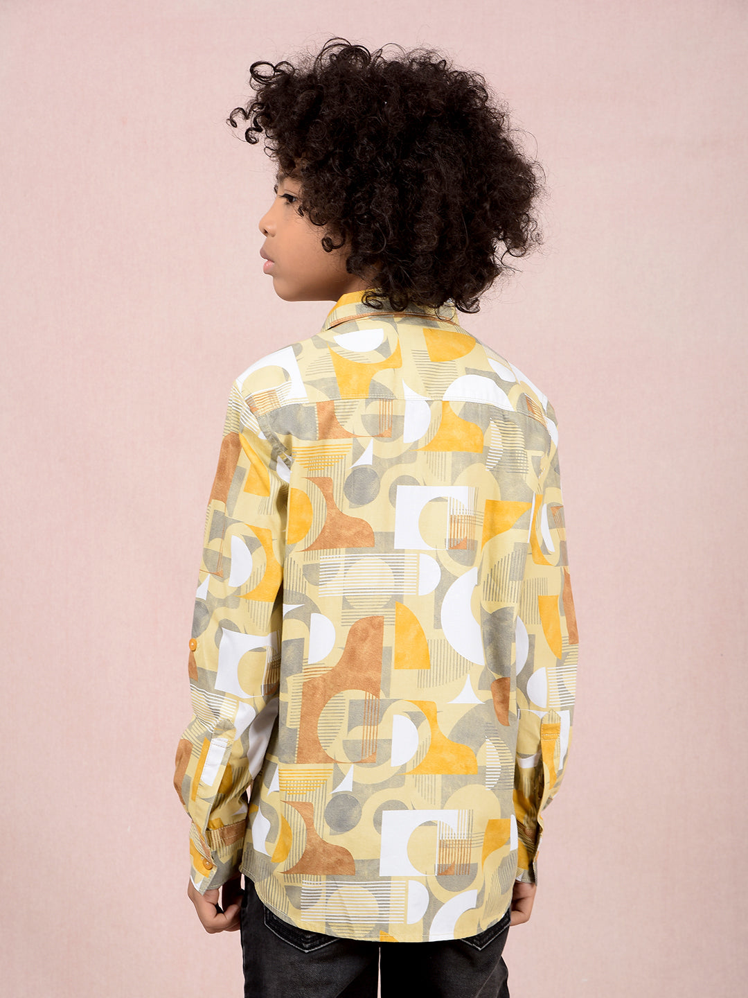 Multi-Color Printed 100% Cotton Shirt-Boys Shirts-Crimsoune Club