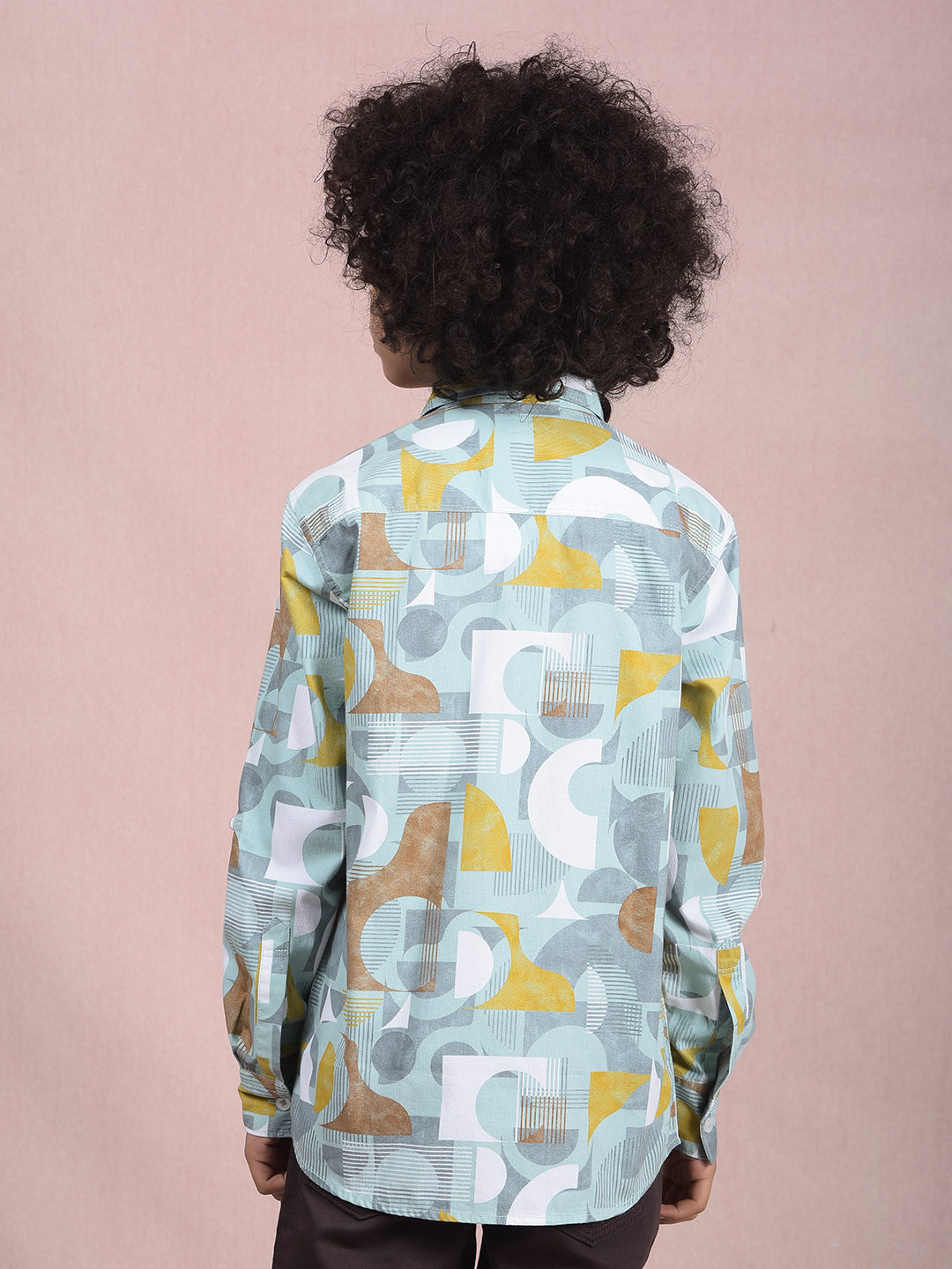 Multi-Color Printed 100% Cotton Shirt-Boys Shirts-Crimsoune Club