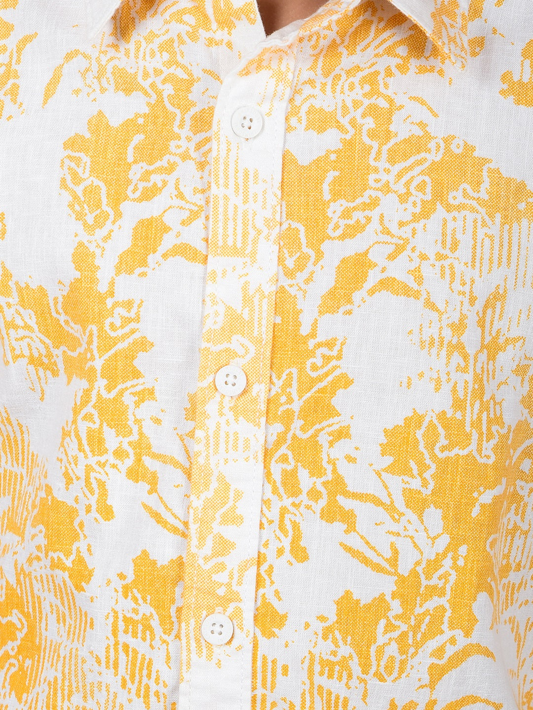 Orange Printed Shirt-Boys Shirts-Crimsoune Club