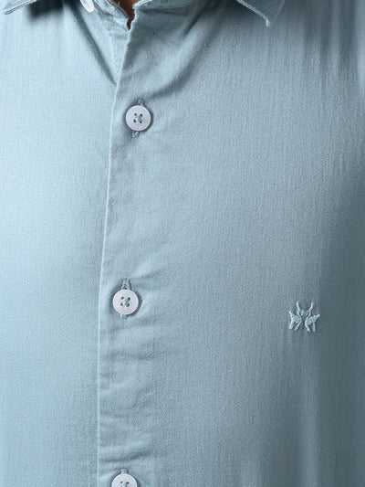 Green Shirt-Boys Shirts-Crimsoune Club