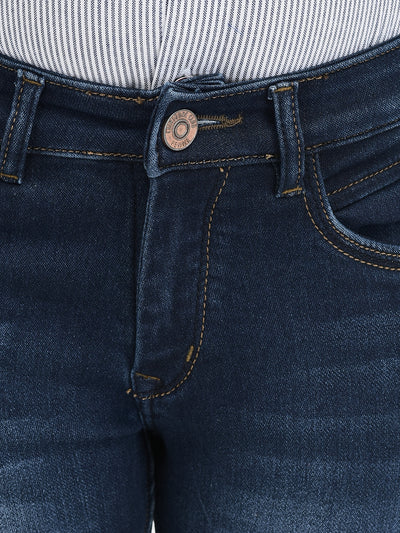 Navy Blue Jeans-Boys Jeans-Crimsoune Club