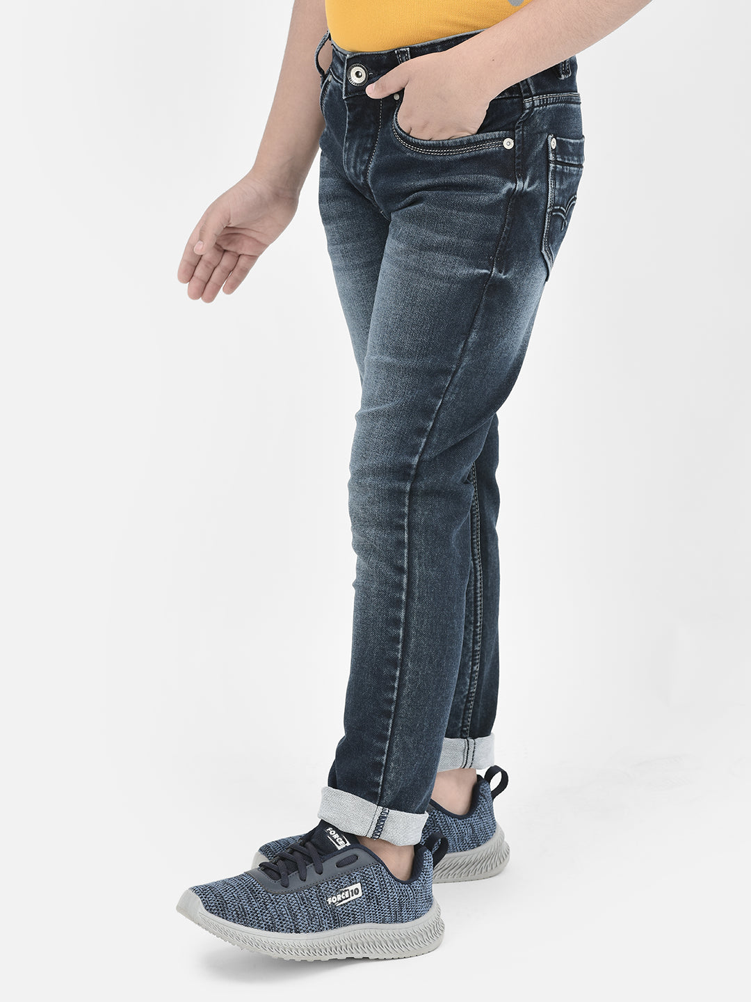 Versatile Blue Denim Jeans-Boys Jeans-Crimsoune Club