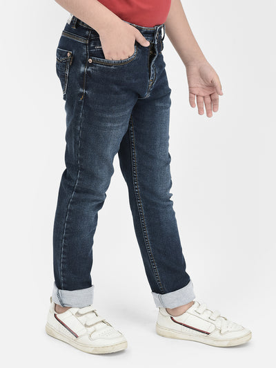Versatile Blue Denim Jeans-Boys Jeans-Crimsoune Club