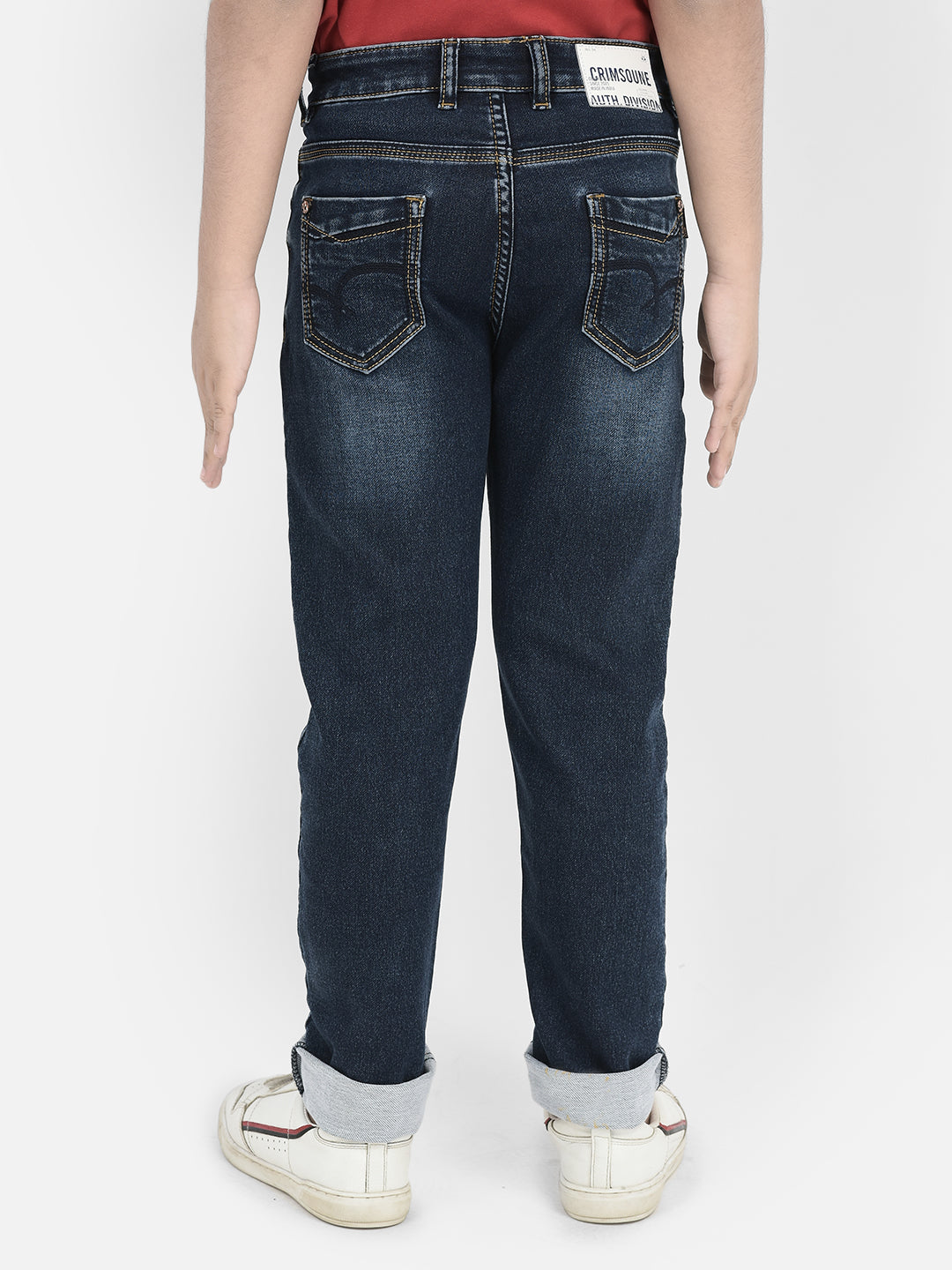 Versatile Blue Denim Jeans-Boys Jeans-Crimsoune Club