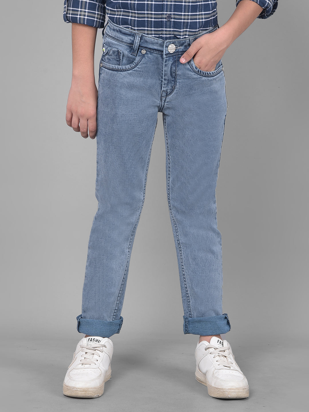 Blue Jeans-Boys Jeans-Crimsoune Club