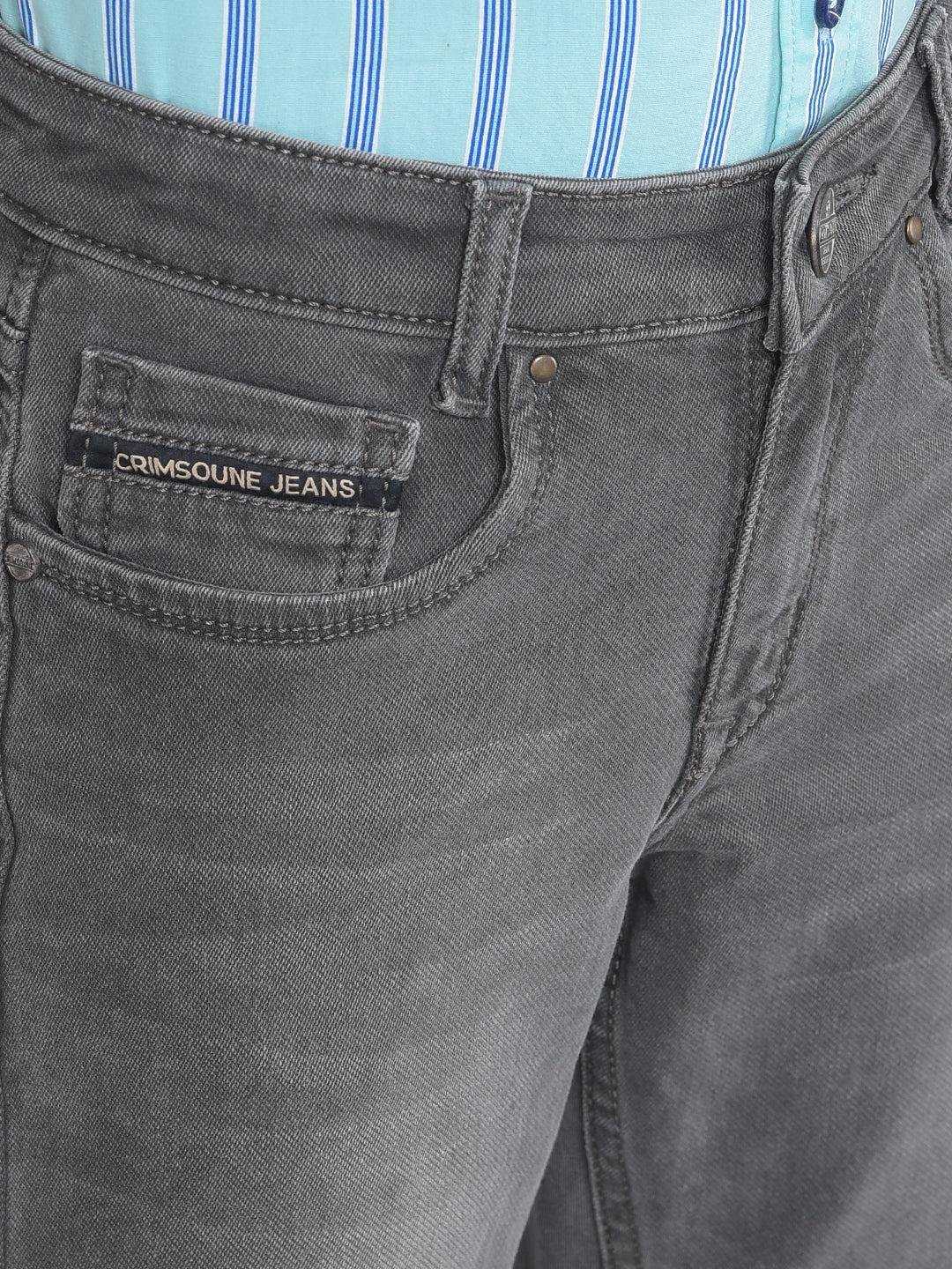 Grey Light Fade Jeans-Boys Jeans-Crimsoune Club