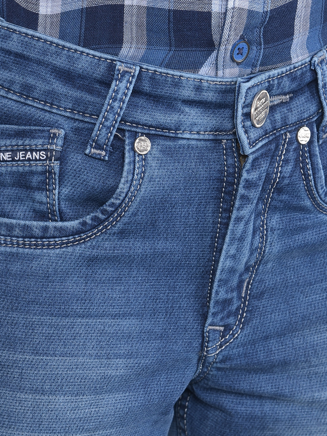 Blue Light Fade Jeans-Boys Jeans-Crimsoune Club
