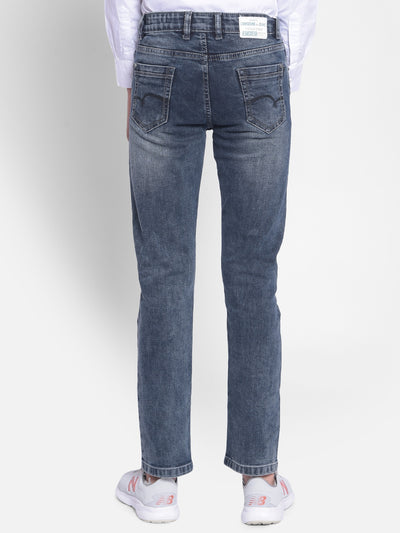 Blue Denim Jeans-Boys Jeans-Crimsoune Club