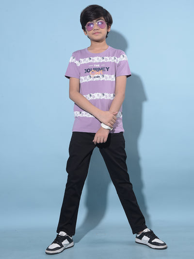 Black Stretchable Cotton Jeans-Boys Jeans-Crimsoune Club