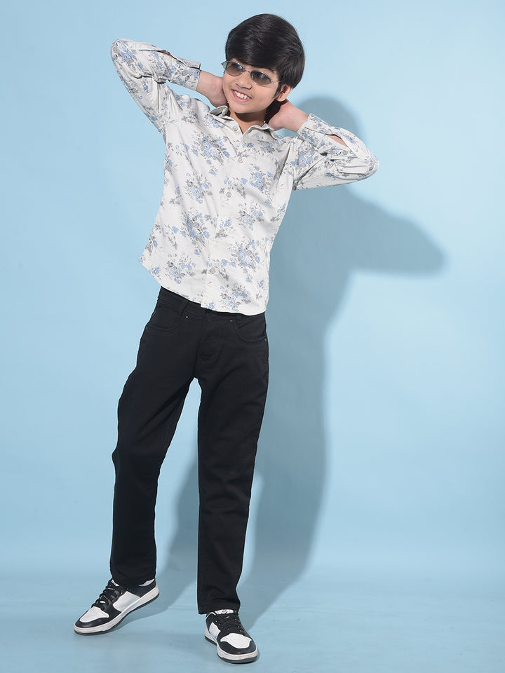Black Stretchable Jeans-Boys Jeans-Crimsoune Club