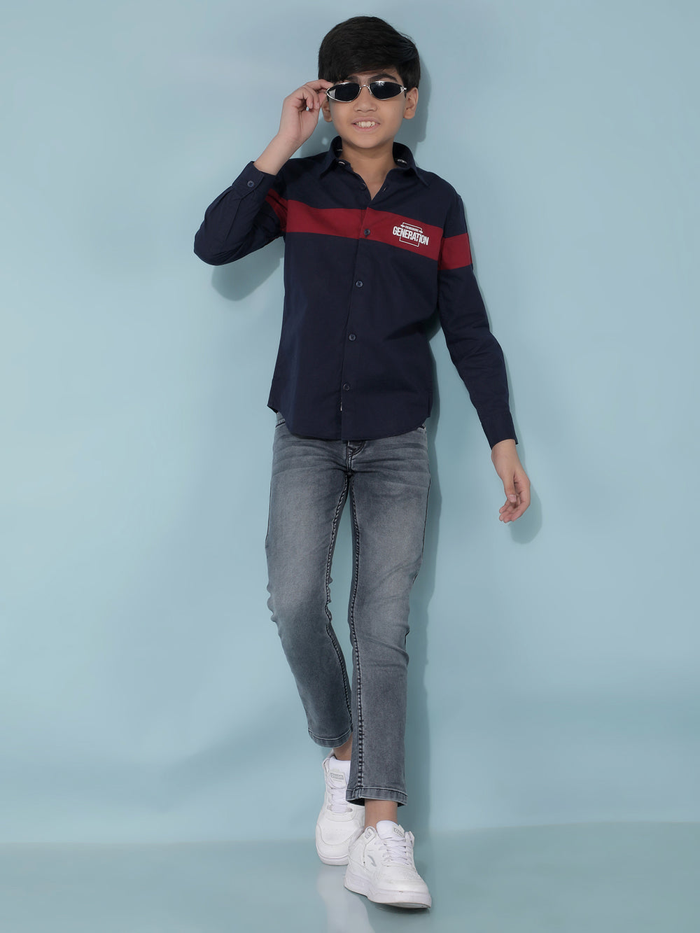 Black Stretchable Cotton Jeans-Boys Jeans-Crimsoune Club