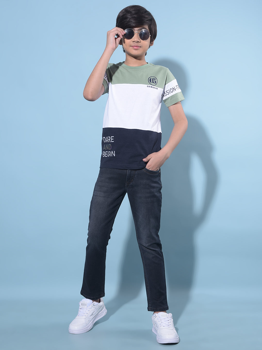 Grey Stretchable Cotton Jeans-Boys Jeans-Crimsoune Club