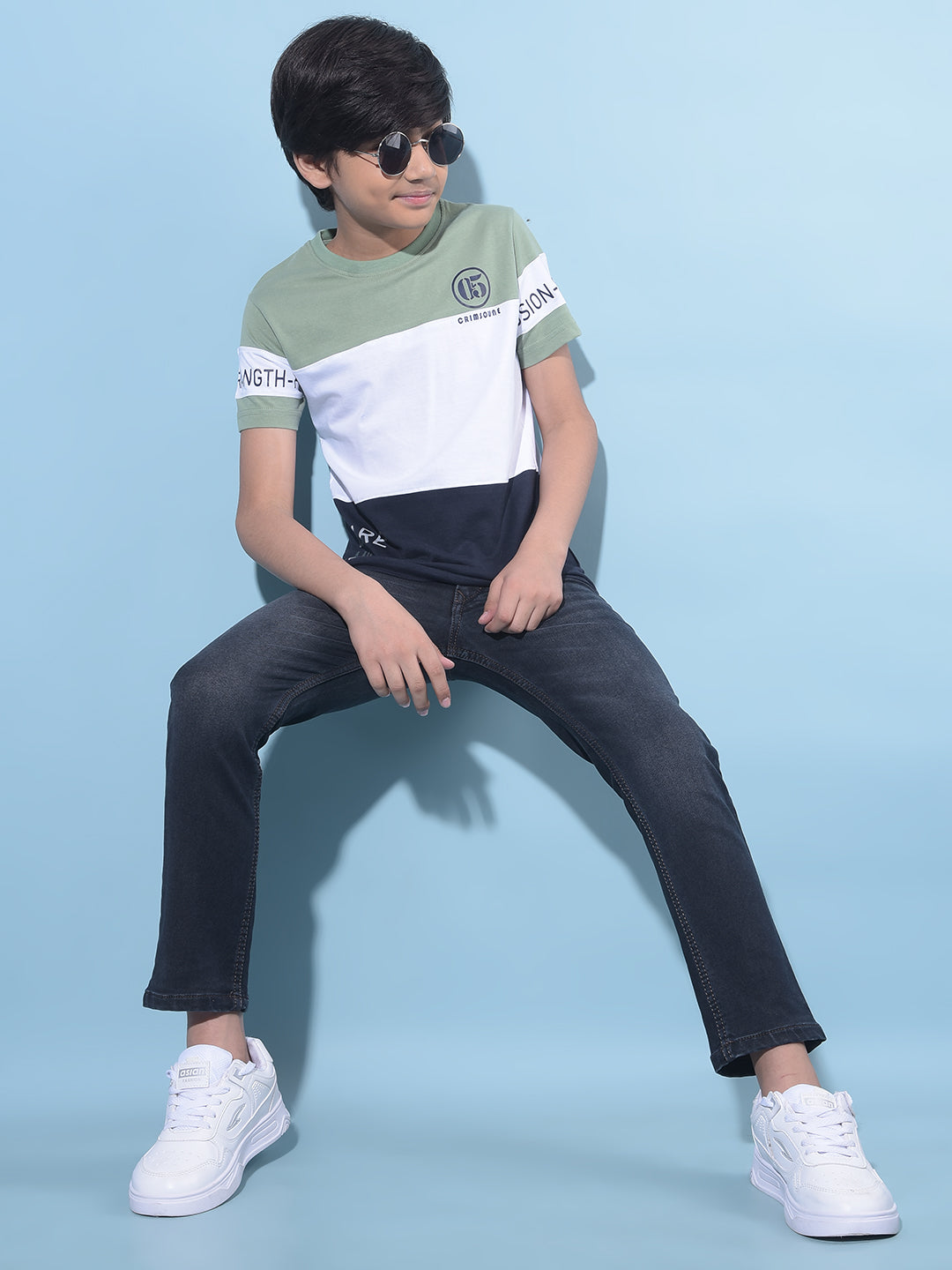 Grey Stretchable Cotton Jeans-Boys Jeans-Crimsoune Club