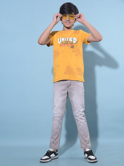 Grey Stretchable Cotton Jeans-Boys Jeans-Crimsoune Club