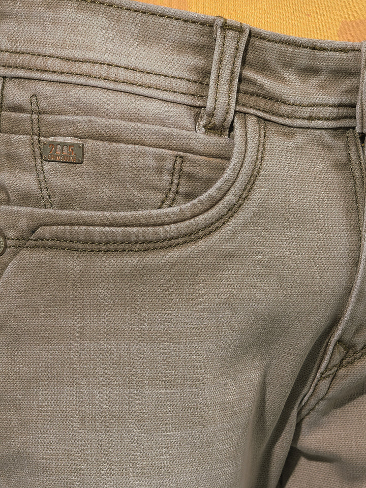 Grey Stretchable Cotton Jeans-Boys Jeans-Crimsoune Club