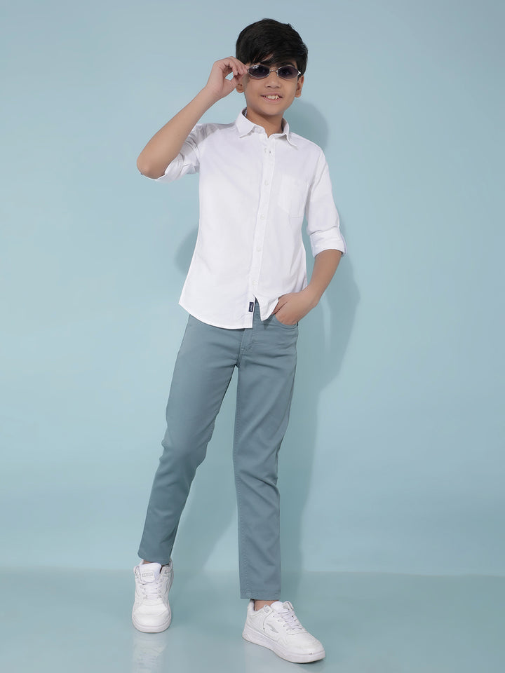 Green Jeans-Boys Jeans-Crimsoune Club