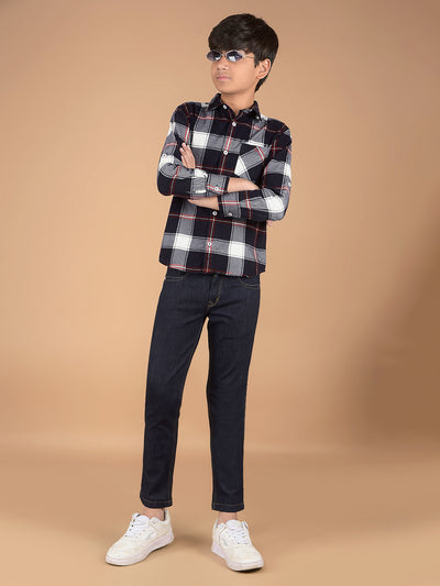 Blue Jeans-Boys Jeans-Crimsoune Club
