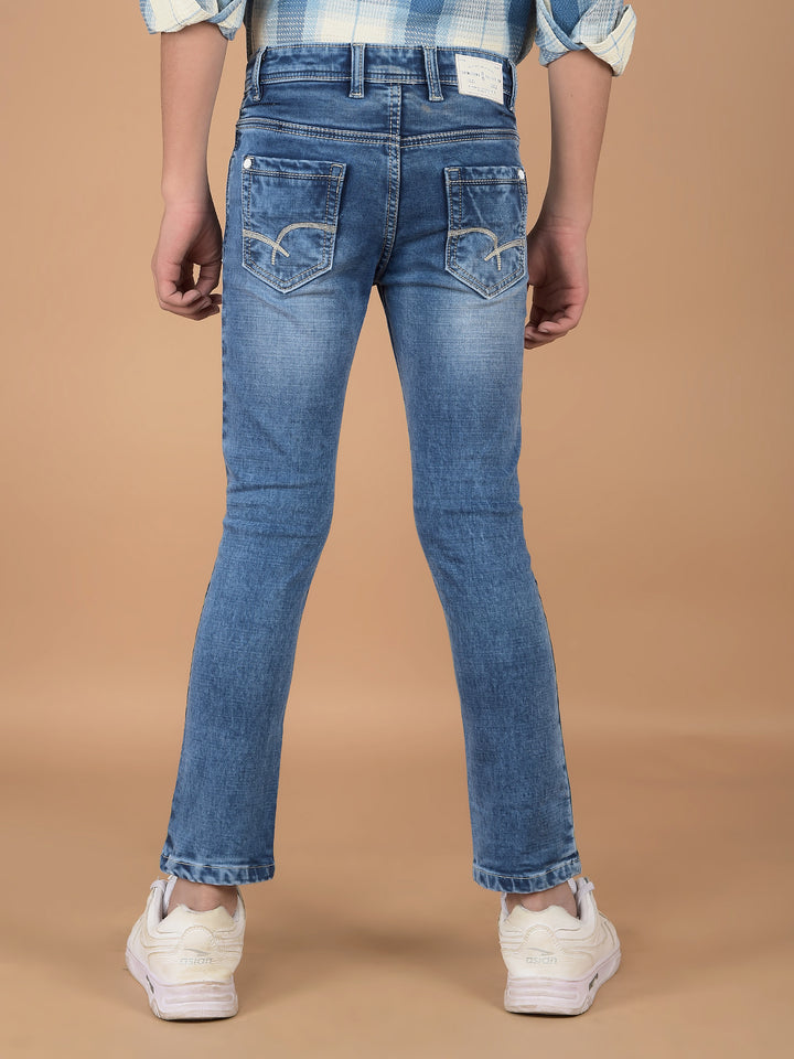 Blue Jeans-Boys Jeans-Crimsoune Club