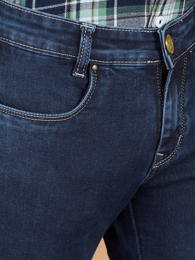 Blue Cargo Jeans-Boys Jeans-Crimsoune Club